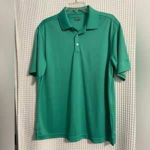 Men's Walter Hagen Teal Polo Shirt. Size M.
